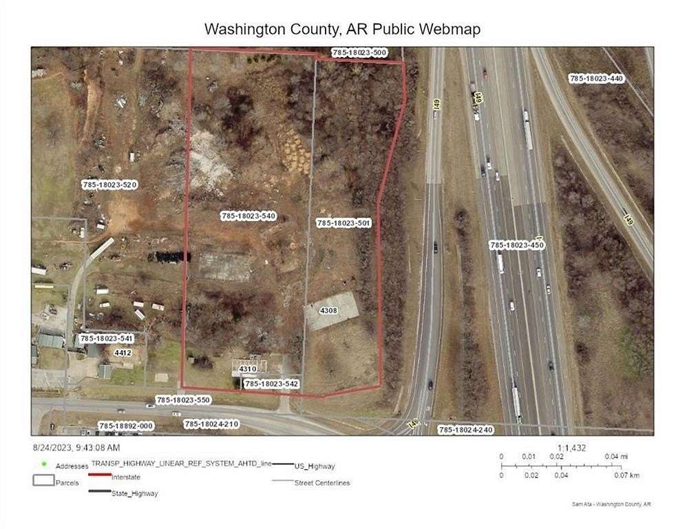 5.57 Acres of Commercial Land for Sale in Springdale, Arkansas