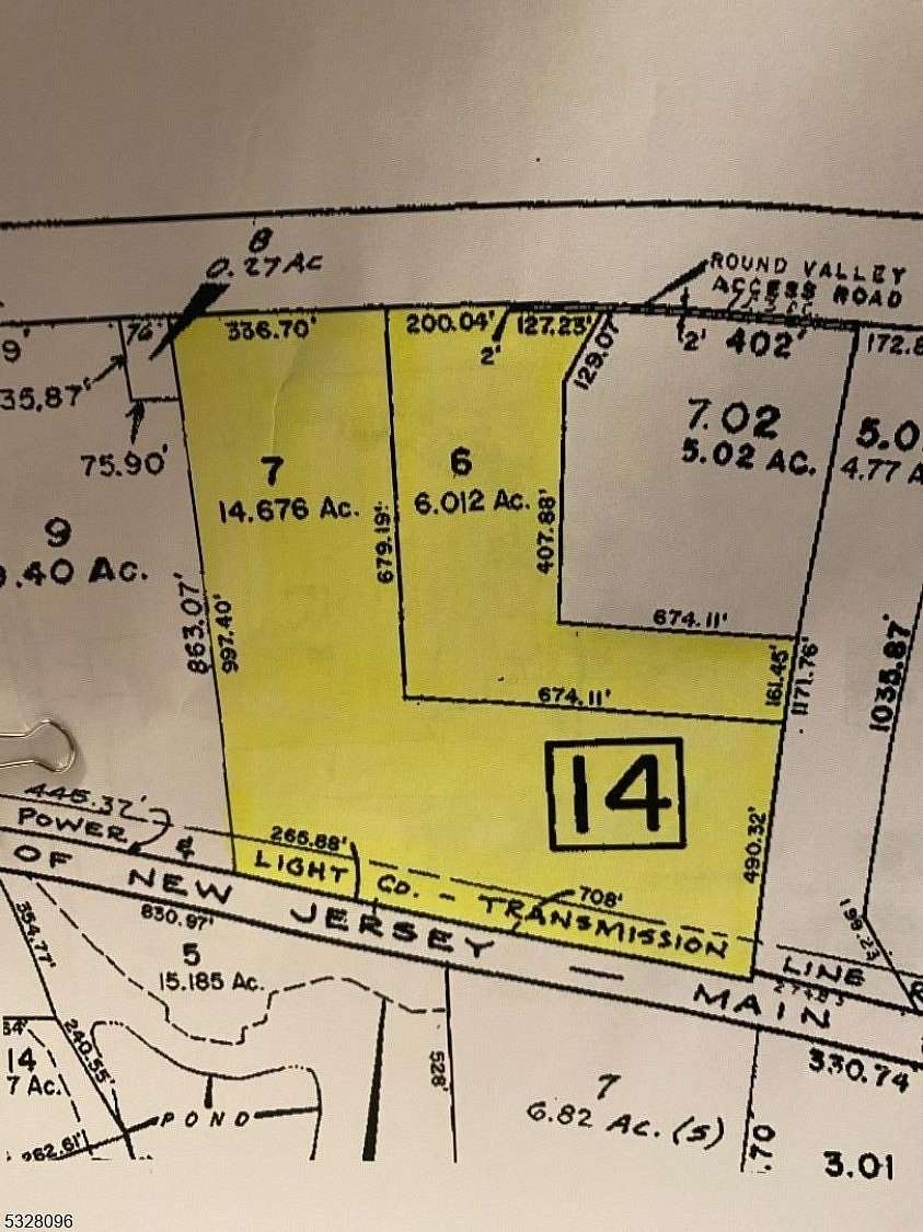 6.01 Acres of Commercial Land for Sale in Clinton Township, New Jersey