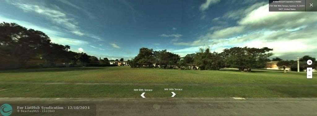 0.32 Acres of Residential Land for Sale in Sunrise, Florida