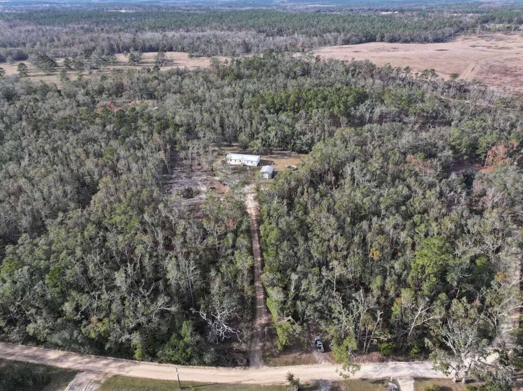 9.01 Acres of Residential Land with Home for Sale in Madison, Florida