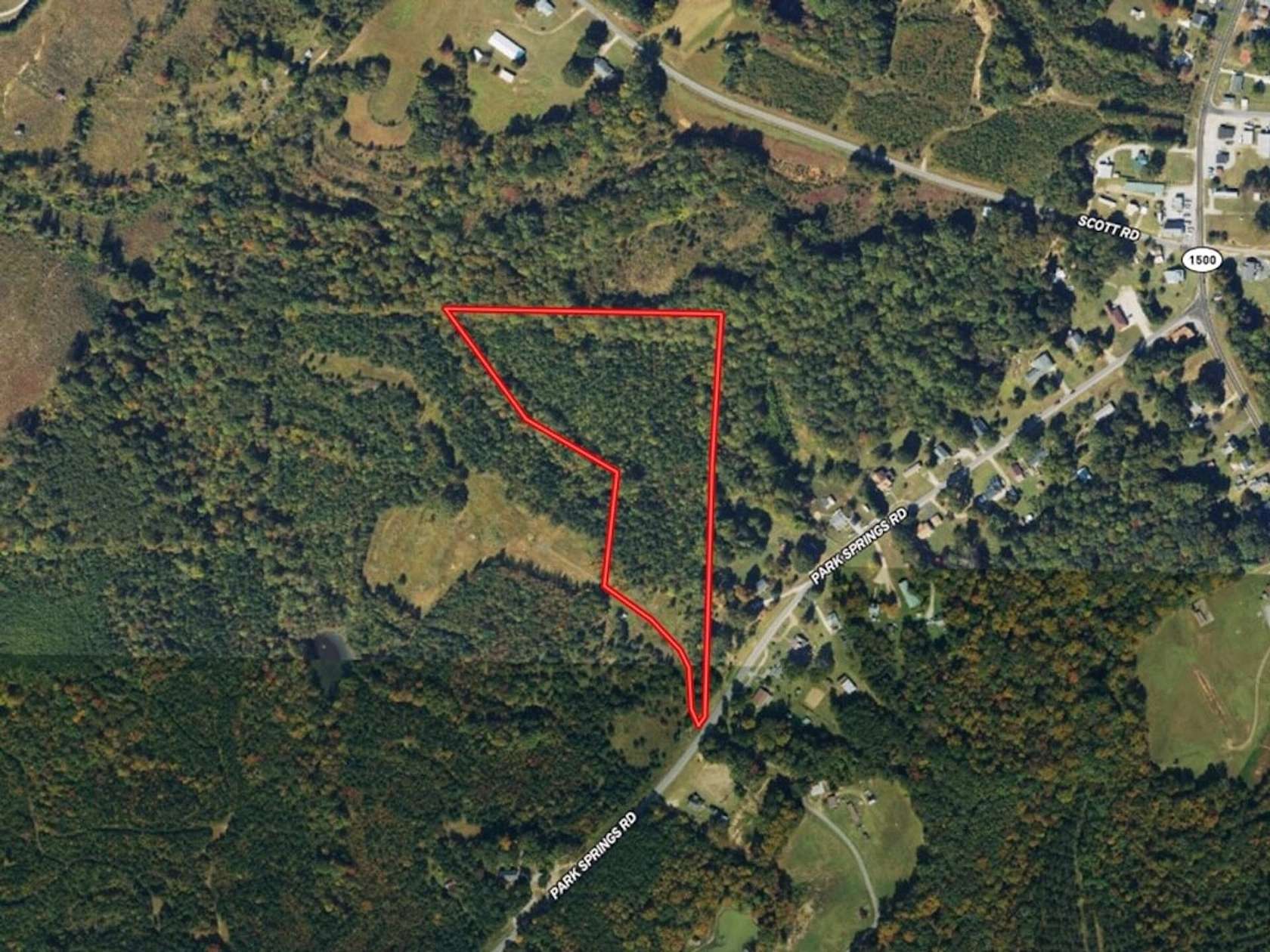 10.9 Acres of Recreational Land for Sale in Providence, North Carolina