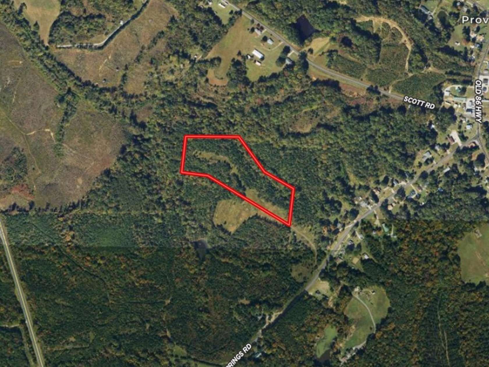 10.28 Acres of Recreational Land for Sale in Providence, North Carolina