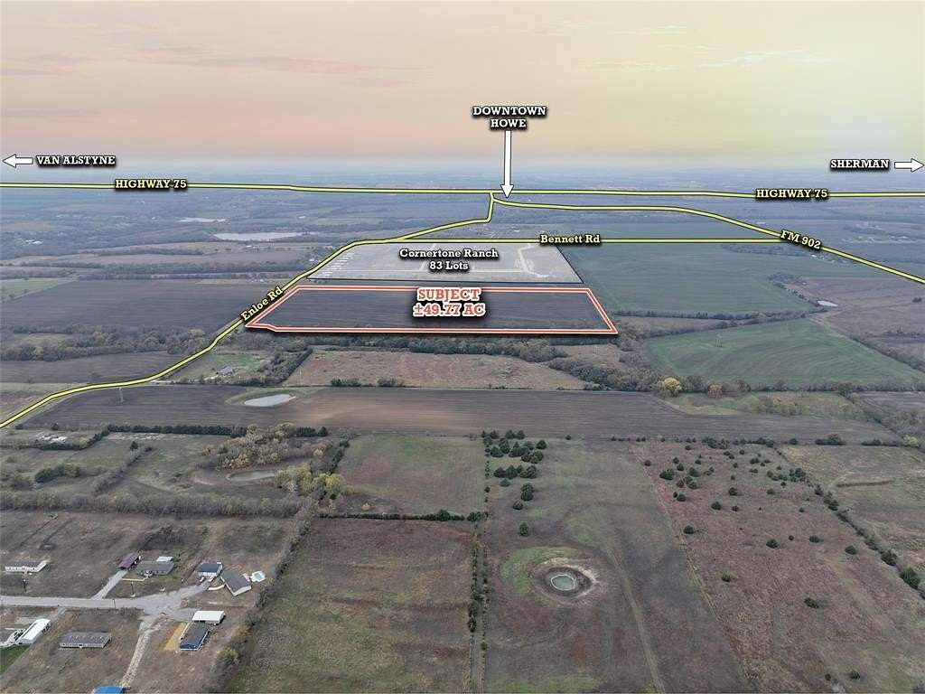 49.772 Acres of Land for Sale in Howe, Texas