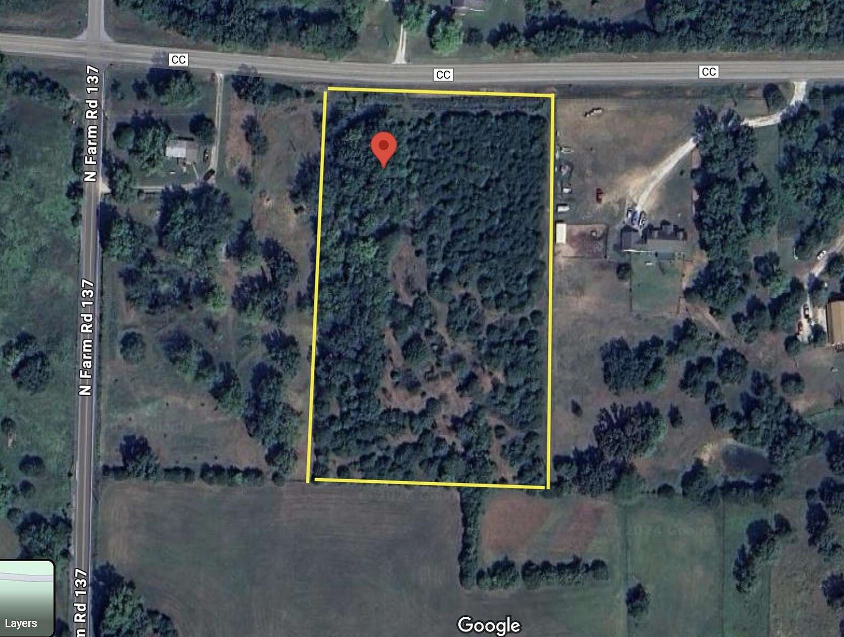 5 Acres of Residential Land for Sale in Brighton, Missouri