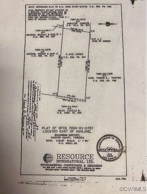 0.642 Acres of Residential Land for Sale in Ashland, Virginia