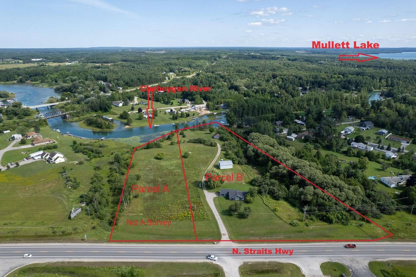 4.757 Acres of Improved Mixed-Use Land for Sale in Cheboygan, Michigan