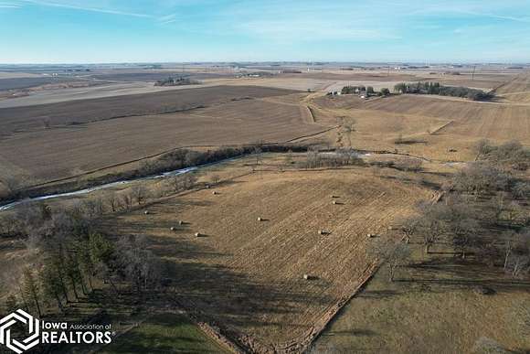 43 Acres of Land with Home for Sale in Hampton, Iowa