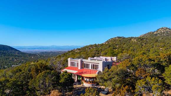 4.56 Acres of Residential Land with Home for Sale in Santa Fe, New Mexico