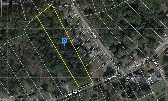 2.78 Acres of Residential Land for Sale in Grantville, Georgia