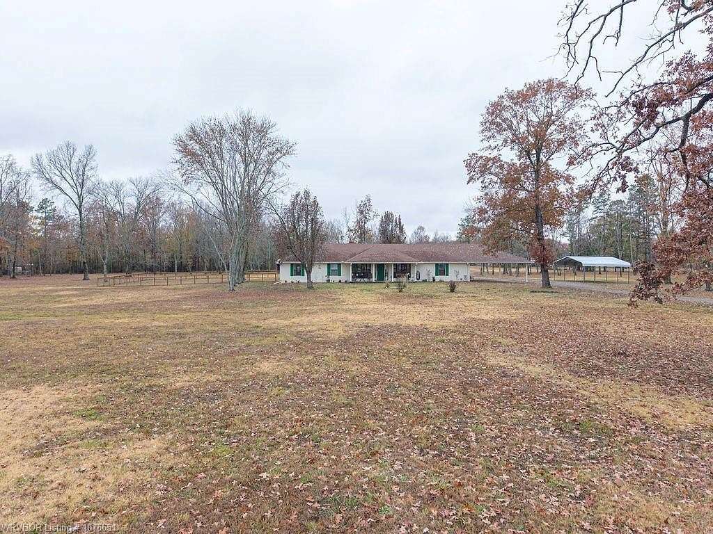 13.89 Acres of Recreational Land with Home for Sale in Van Buren, Arkansas