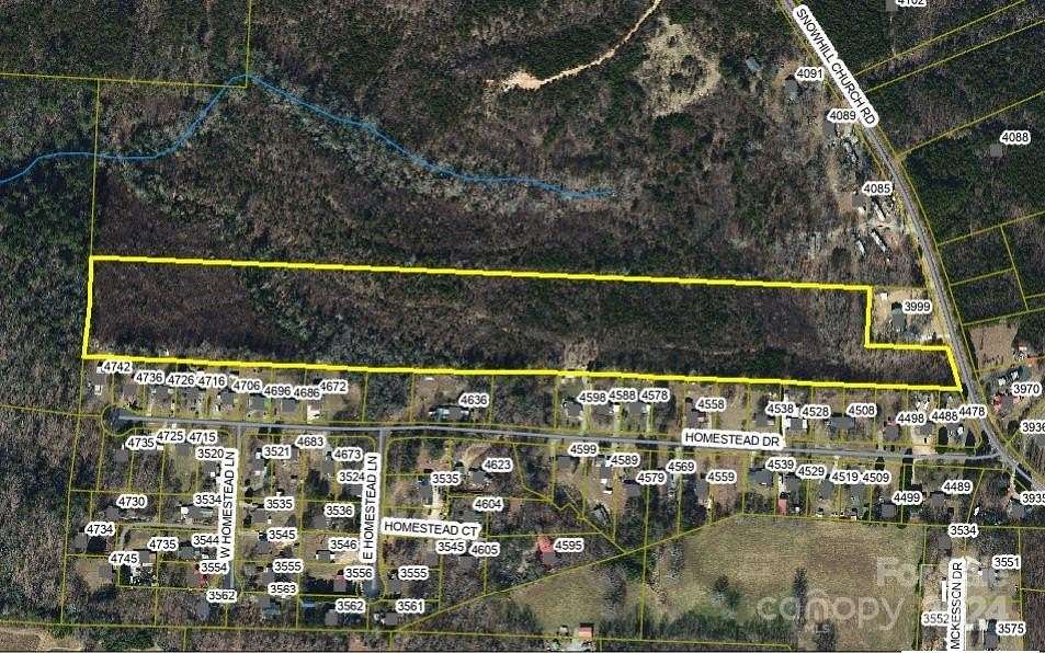 19.33 Acres of Land for Sale in Morganton, North Carolina