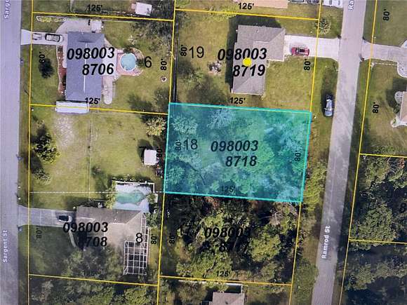 0.23 Acres of Residential Land for Sale in North Port, Florida