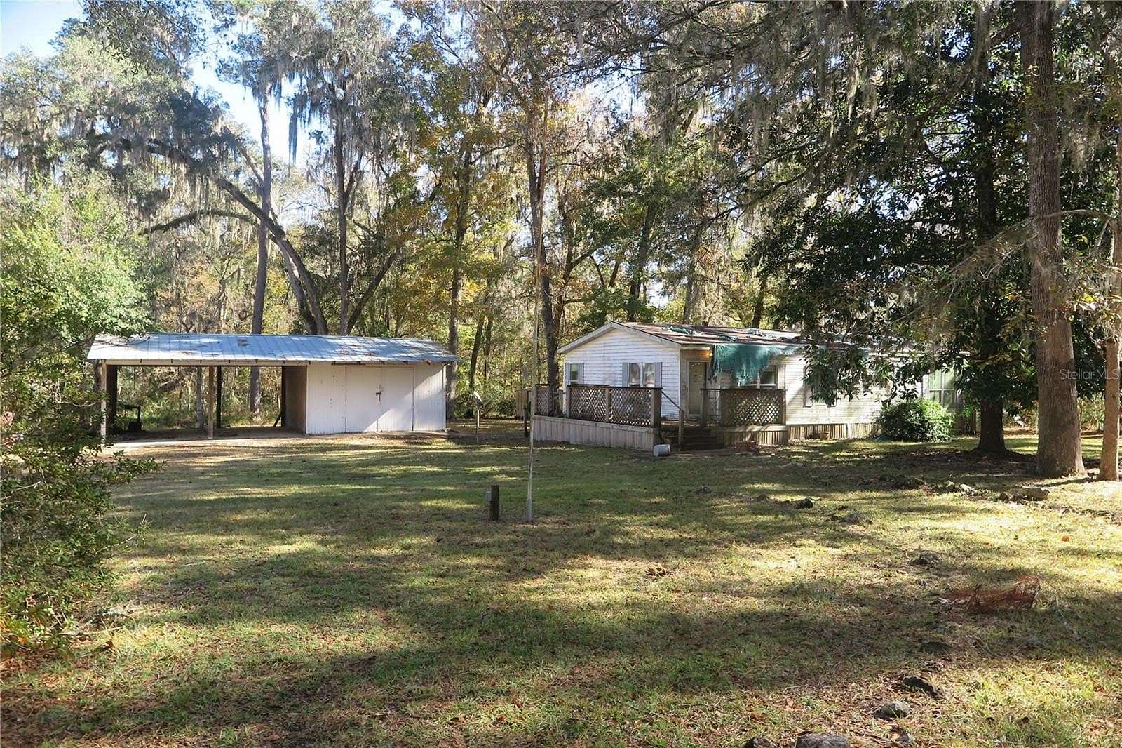 3.32 Acres of Residential Land with Home for Sale in Reddick, Florida