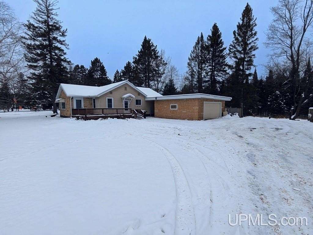 2.3 Acres of Residential Land with Home for Sale in Iron River, Michigan