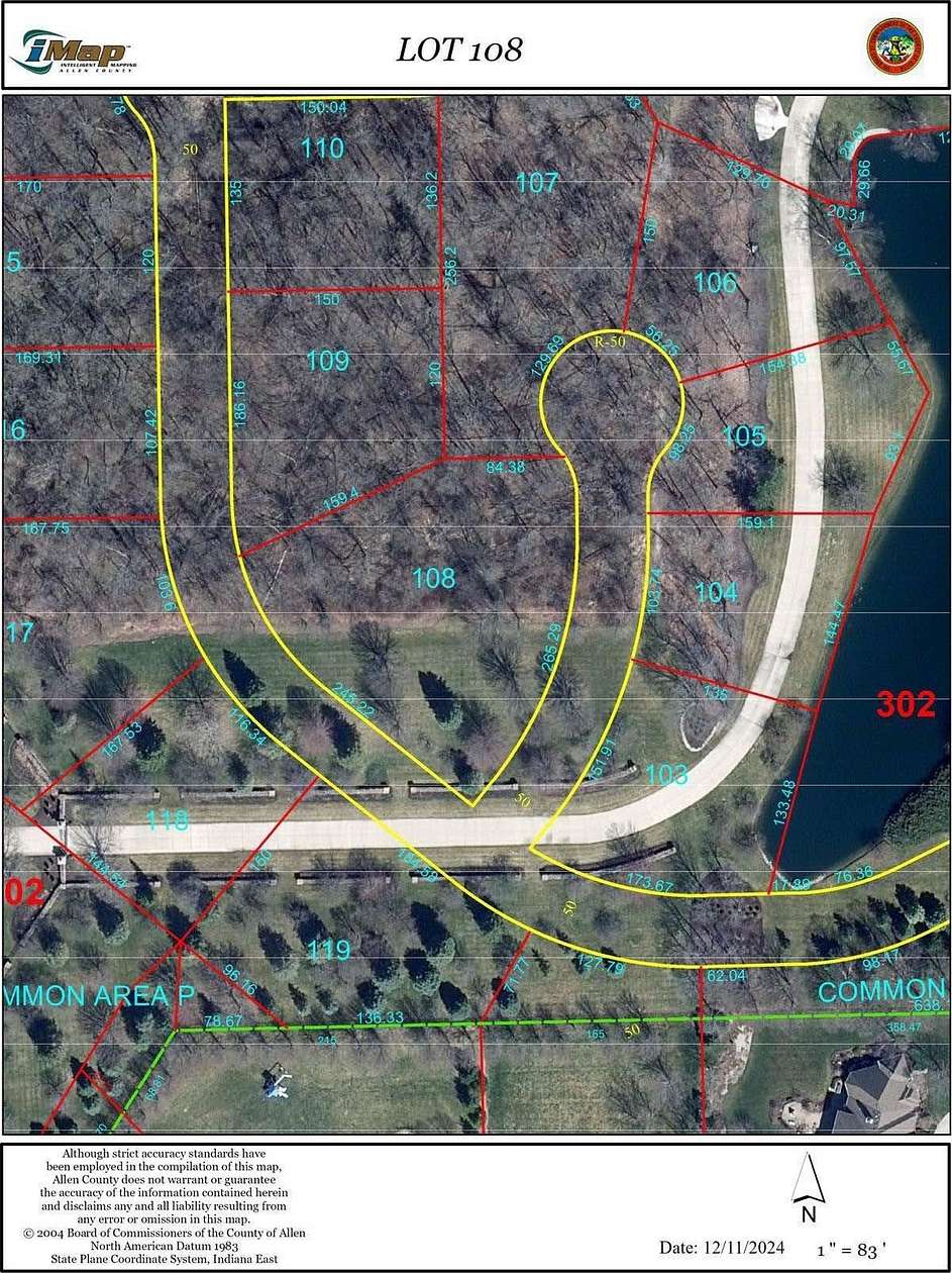 0.85 Acres of Residential Land for Sale in Fort Wayne, Indiana