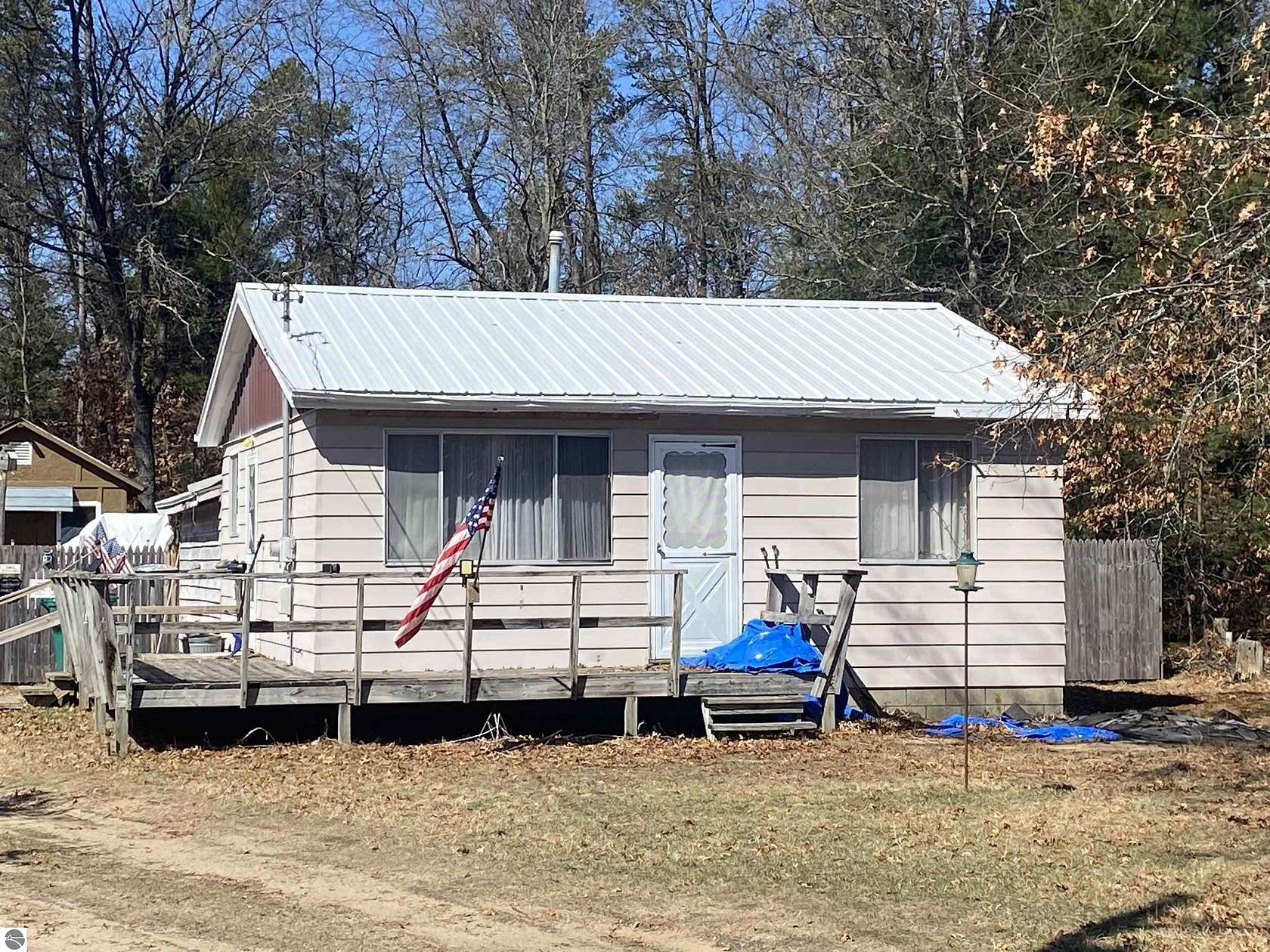 0.83 Acres of Land with Home for Sale in Prescott, Michigan