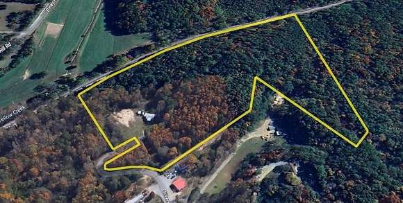 17.88 Acres of Land with Home for Sale in Chatsworth, Georgia