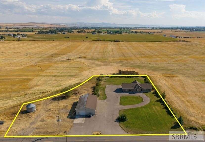 2.43 Acres of Residential Land with Home for Sale in Rigby, Idaho