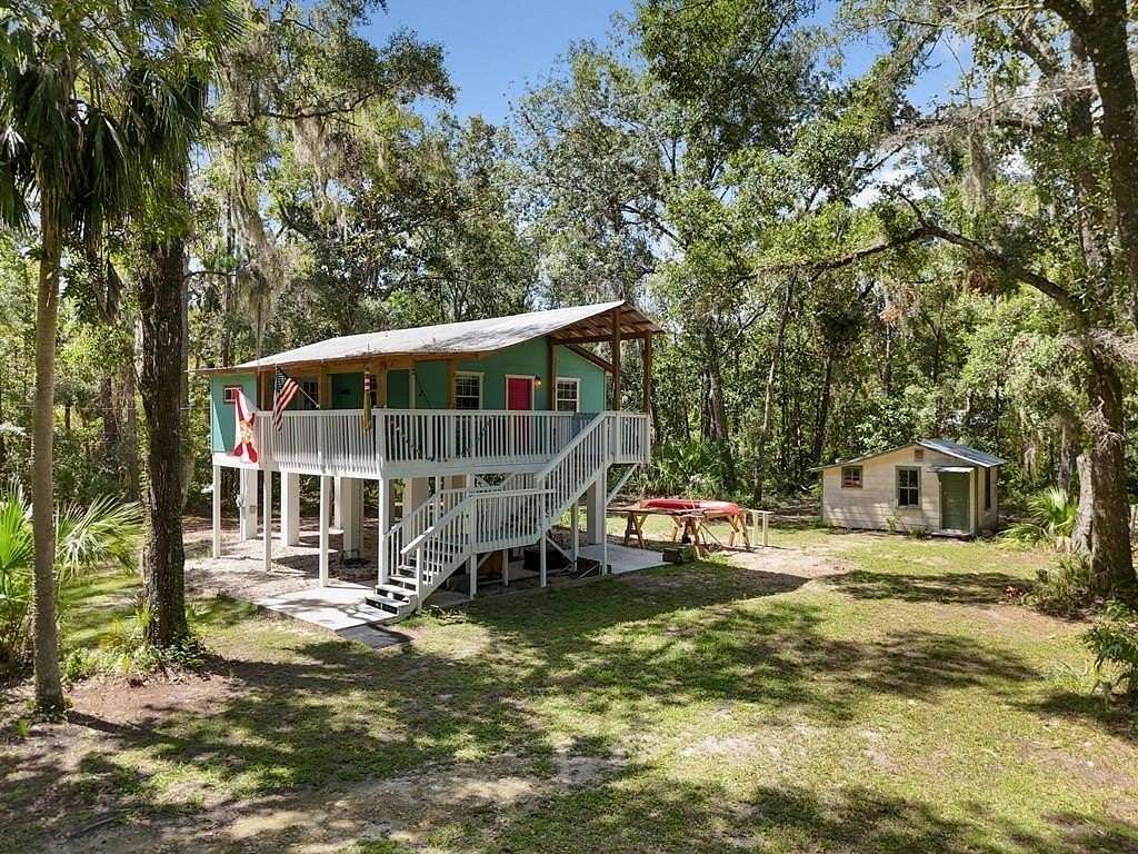 3.75 Acres of Residential Land with Home for Sale in Steinhatchee, Florida