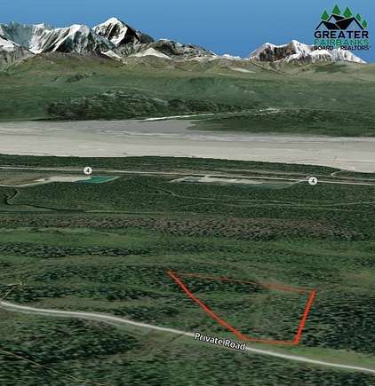 4.6 Acres of Recreational Land for Sale in Delta Junction, Alaska