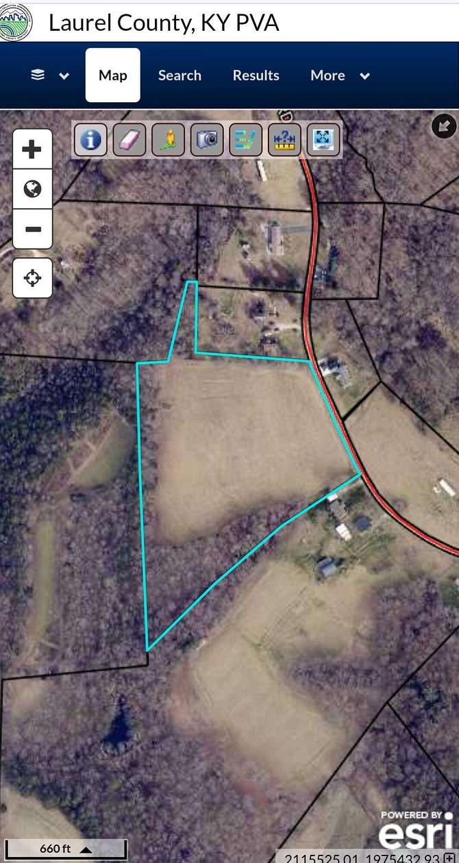 7.25 Acres of Residential Land for Sale in East Bernstadt, Kentucky