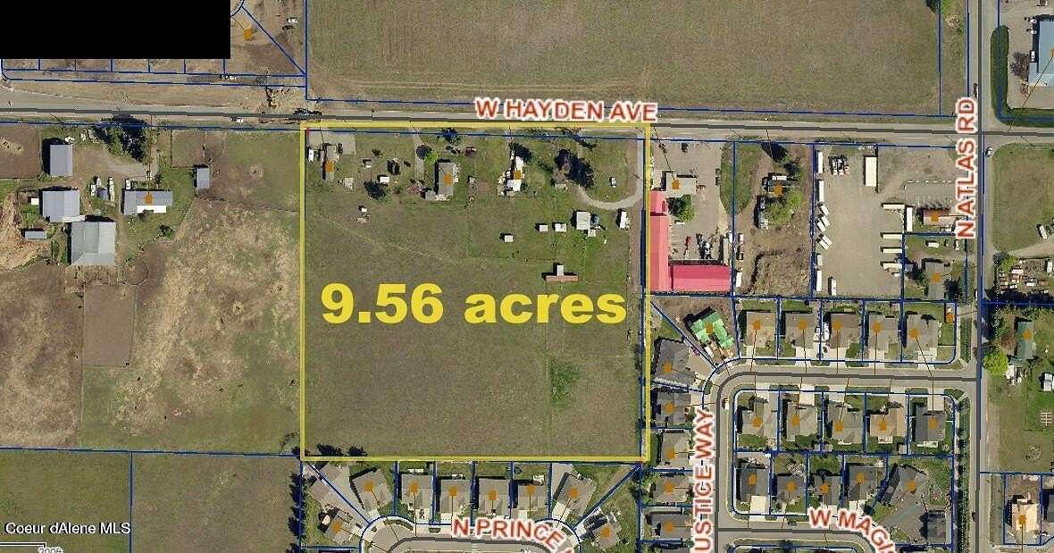 9.56 Acres of Land with Home for Sale in Hayden, Idaho