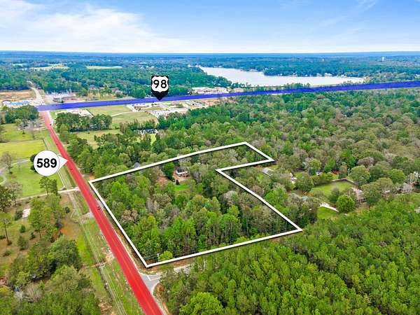 4.82 Acres of Improved Commercial Land for Sale in Hattiesburg, Mississippi