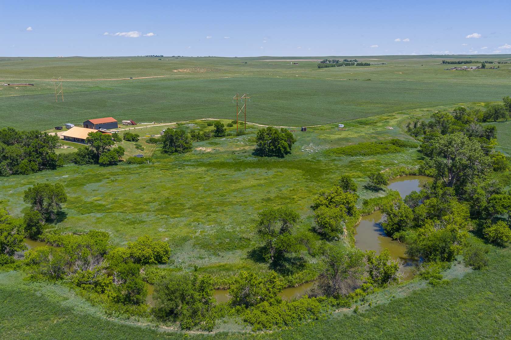 227 Acres of Land with Home for Sale in Hot Springs, South Dakota