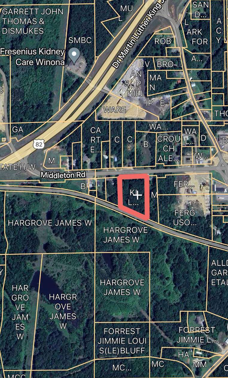 2.62 Acres of Land for Sale in Winona, Mississippi