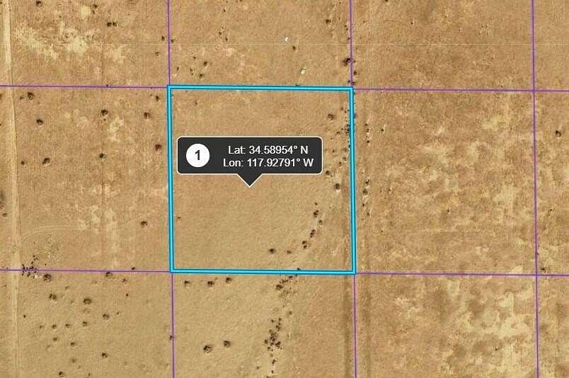 2.552 Acres of Commercial Land for Sale in Palmdale, California