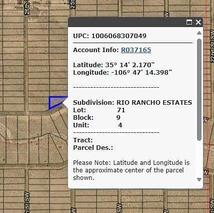 0.54 Acres of Residential Land for Sale in Rio Rancho, New Mexico