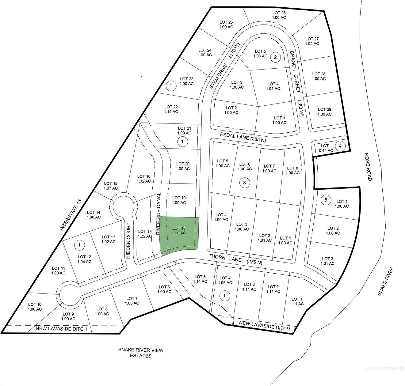 1 Acre of Land for Sale in Blackfoot, Idaho