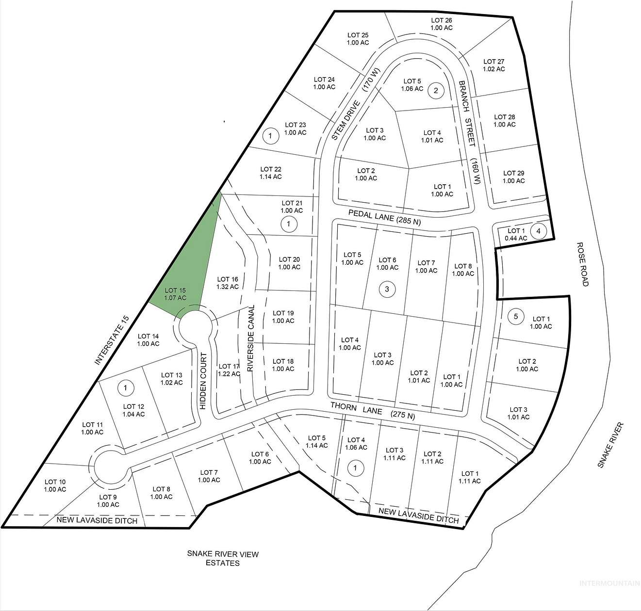 1.07 Acres of Land for Sale in Blackfoot, Idaho