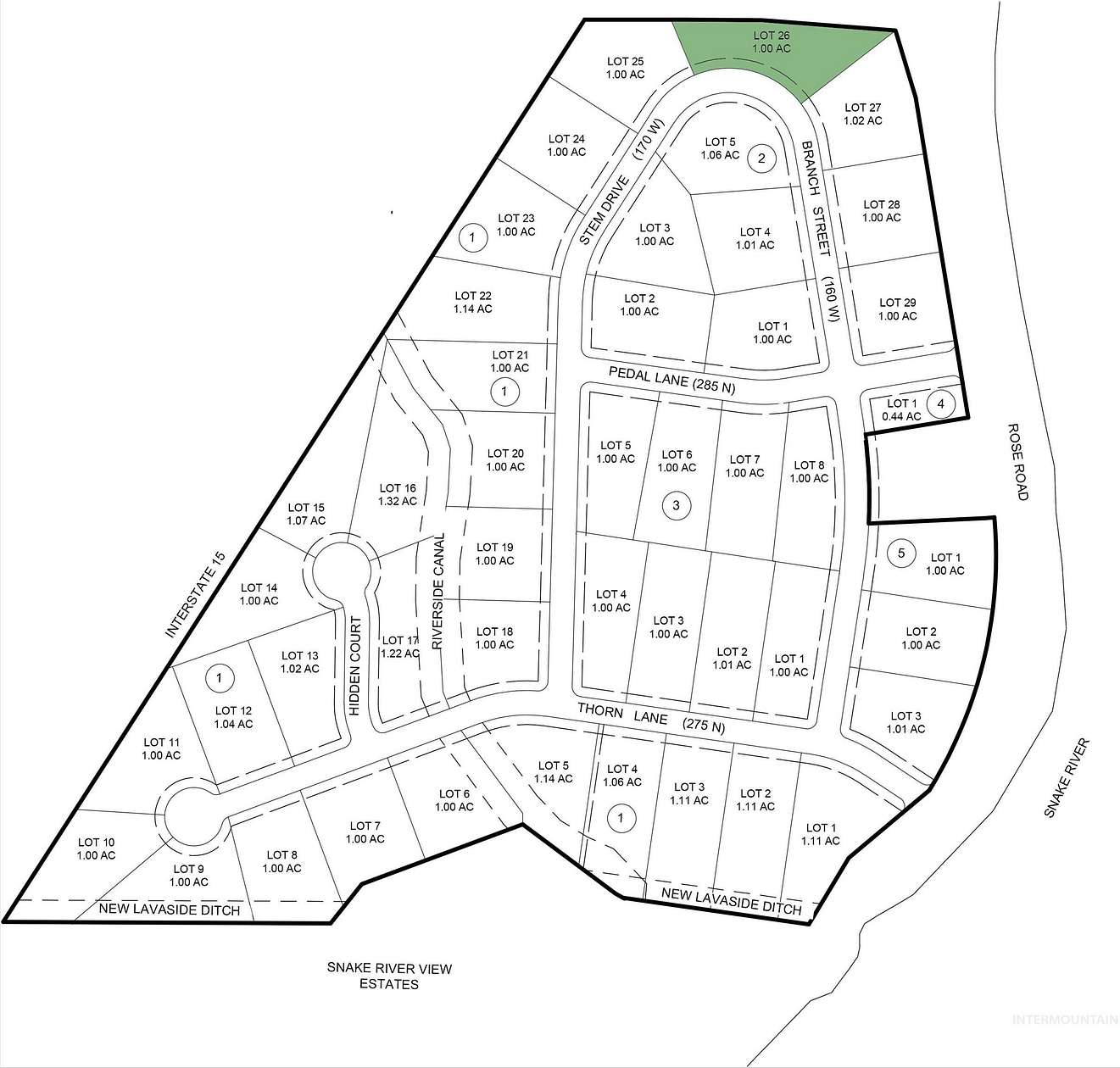 2 Acres of Land for Sale in Blackfoot, Idaho