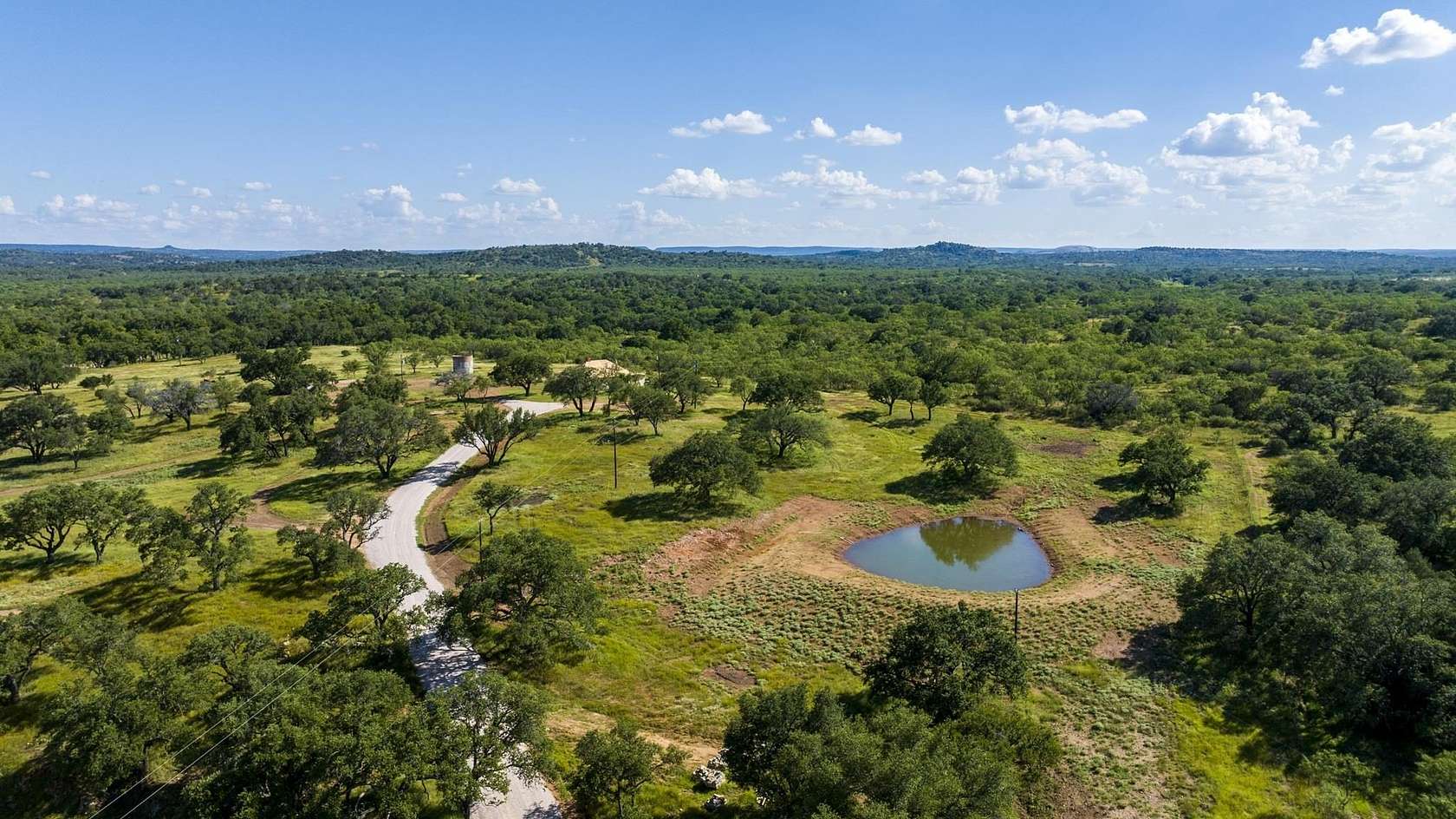 46.08 Acres of Agricultural Land with Home for Sale in Llano, Texas