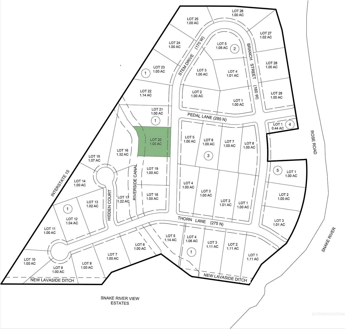 1 Acre of Land for Sale in Blackfoot, Idaho