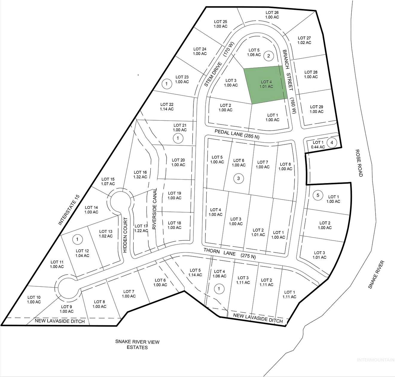 1.01 Acres of Land for Sale in Blackfoot, Idaho