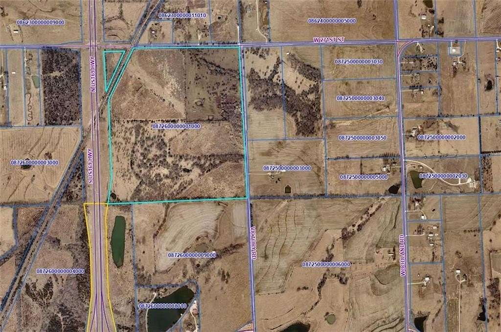 137 Acres of Agricultural Land for Sale in Paola, Kansas