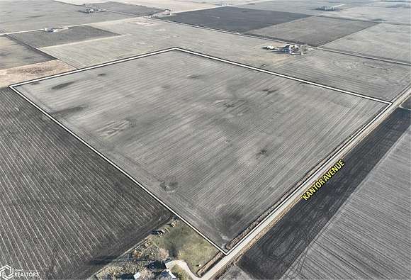 120 Acres of Agricultural Land for Auction in Stanhope, Iowa