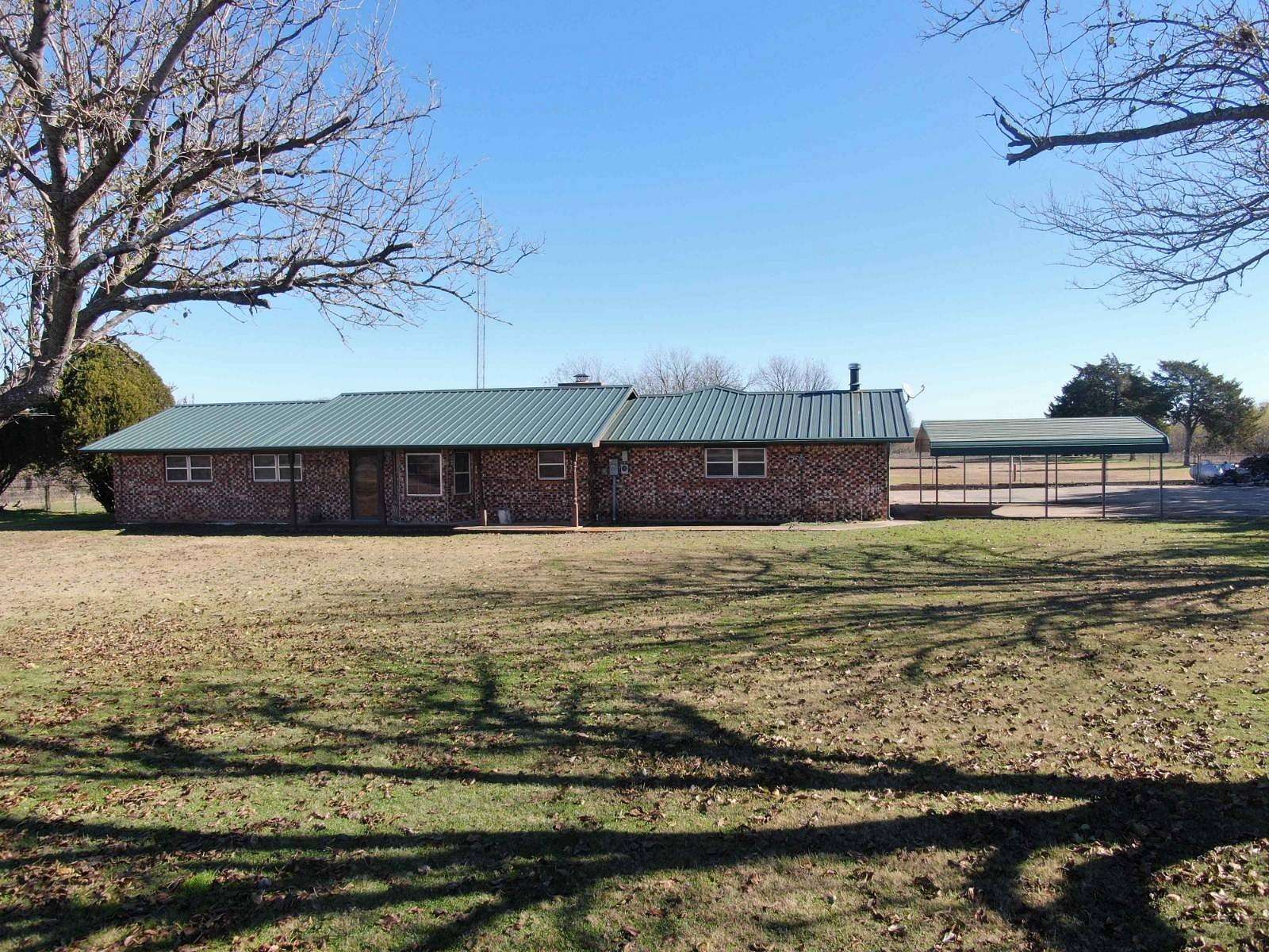 2.2 Acres of Residential Land with Home for Sale in Waurika, Oklahoma