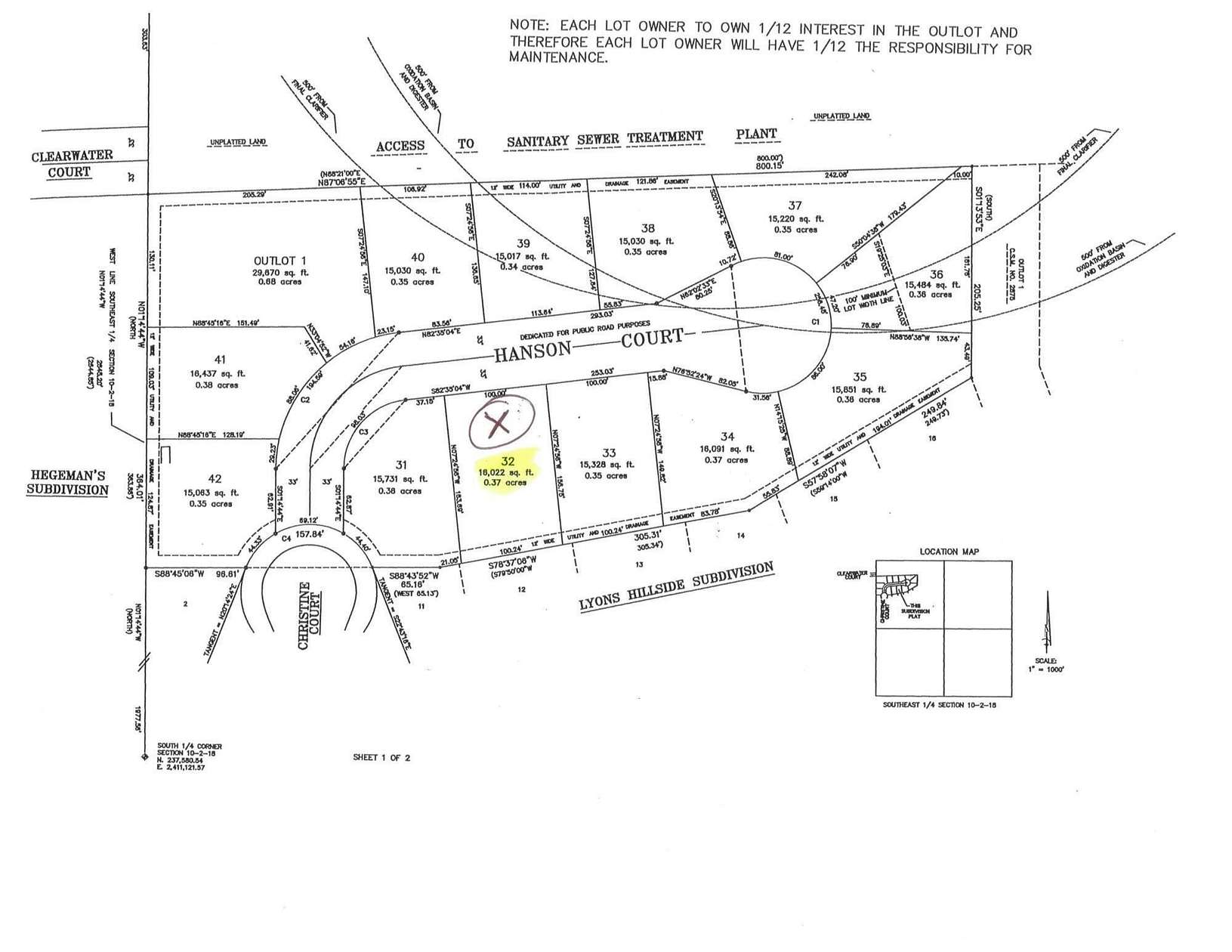 0.35 Acres of Residential Land for Sale in Burlington, Wisconsin