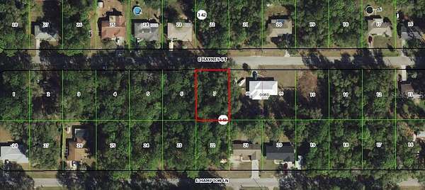 0.22 Acres of Residential Land for Sale in Inverness, Florida