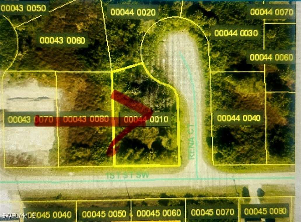 0.296 Acres of Residential Land for Sale in Lehigh Acres, Florida