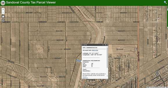 0.5 Acres of Land for Sale in Rio Rancho, New Mexico