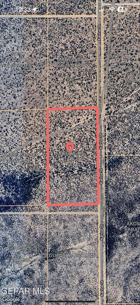 10.56 Acres of Land for Sale in Fort Hancock, Texas