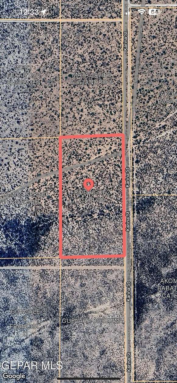 10.6 Acres of Land for Sale in Fort Hancock, Texas