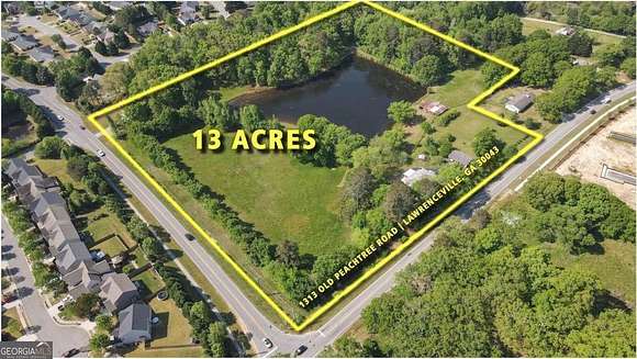 13 Acres of Land for Sale in Lawrenceville, Georgia