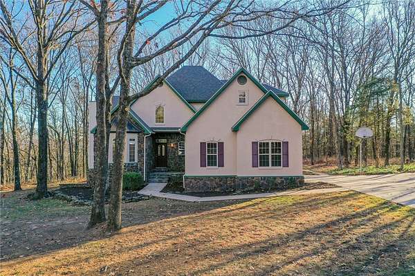 55.3 Acres of Recreational Land with Home for Sale in Elkins, Arkansas