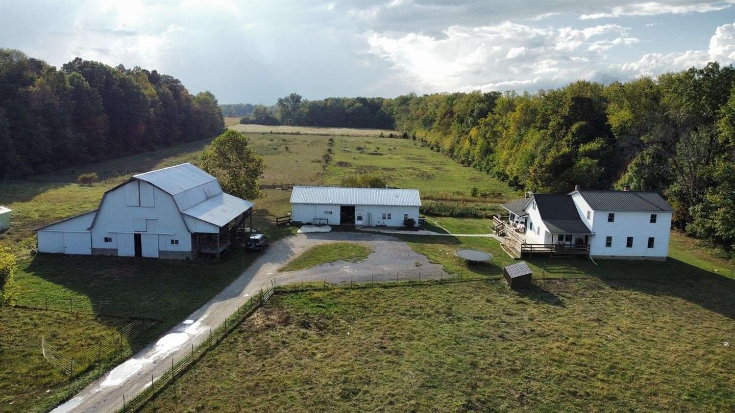 6 Acres of Land with Home for Sale in Bennington, Indiana