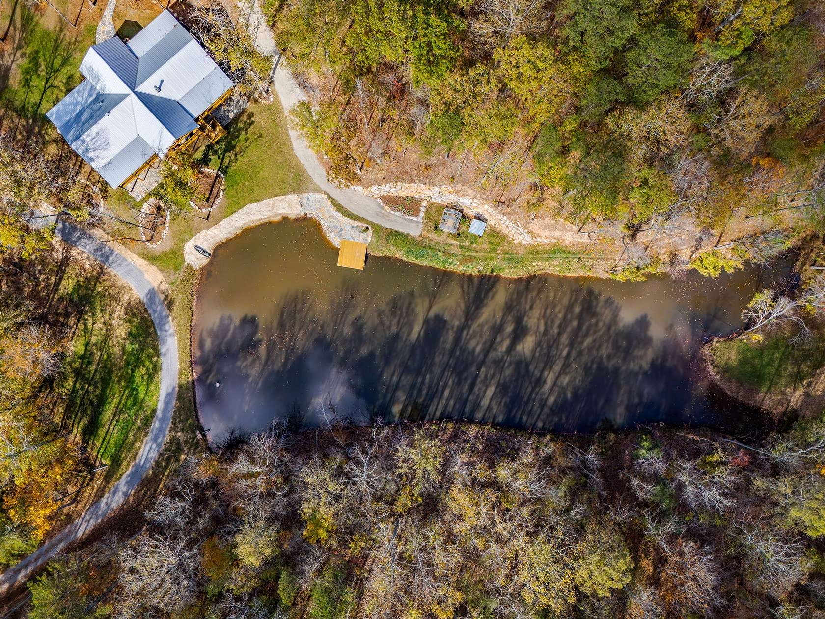 284 Acres of Recreational Land with Home for Sale in Chandler Springs, Alabama